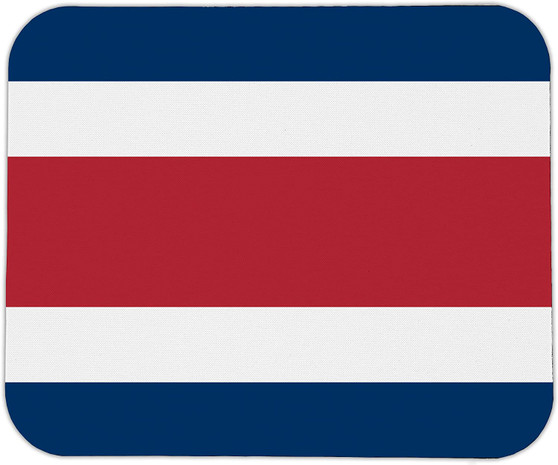 Costa Rica Flag Mouse Pad