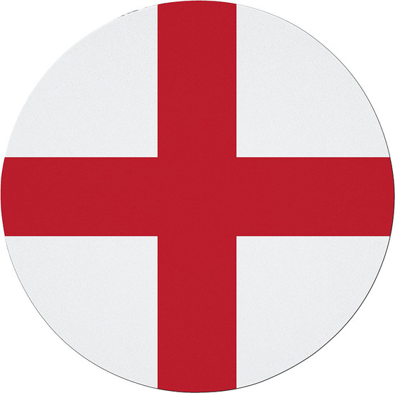 England Flag 7.5" Circular Mouse Pad