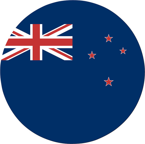 New Zealand Flag 7.5" Circular Mouse Pad