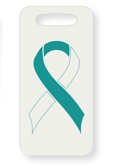 Cervical Cancer Awareness Luggage Tag - Dual Sided