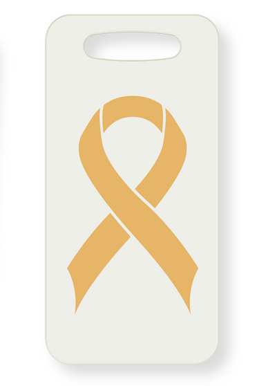 Uterine Cancer Awareness Luggage Tag - Dual Sided