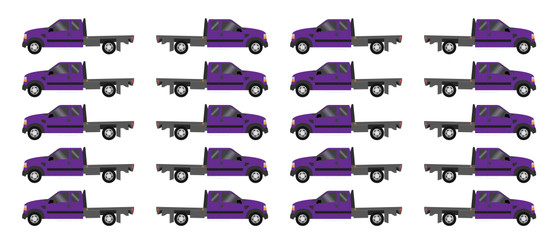 Purple Route Planning Tow Trucks Trucker Magnets Whiteboards Mapping Commercial Vehicle By DCM Solutions