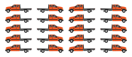 Burnt Orange Route Planning Tow Trucks Trucker Magnets Whiteboards Mapping Commercial Vehicle By DCM Solutions