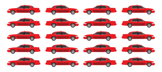 Red Route Planning Taxi Magnets Whiteboards Mapping Commercial Vehicles by DCM Solutions