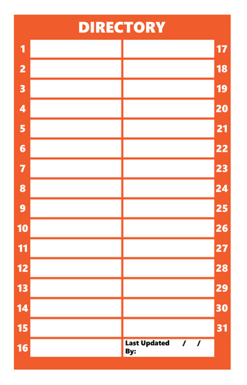 Burnt Orange Dry Erase Directory Magnet by DCM Solutions(7" W x 11.5" H)