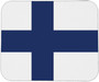 Finland Flag Mouse Pad