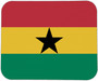 Ghana Flag Mouse Pad
