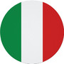 Italy Flag 7.5" Circular Mouse Pad