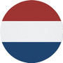 Netherlands Flag 7.5" Circular Mouse Pad