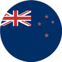 New Zealand Flag 7.5" Circular Mouse Pad