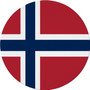 Norway Flag 7.5" Circular Mouse Pad