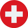 Switzerland Flag 7.5" Circular Mouse Pad