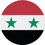 Syria Flag 7.5" Circular Mouse Pad