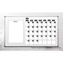 Black Calendar Date Magnets By DCM Solutions For Whiteboards. Business or Home Use