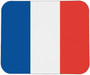 France Flag Mouse Pad