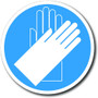 Gloves Magnetic Sign