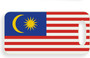 Malaysia Flag Luggage Tag