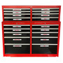 Red Inverted Tool Box Organizational Magnet Basic Set By DCM Solutions