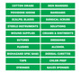 Green Medical Supplies Magnetic Labels by DCM Solutions