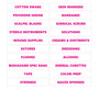 Pink Inverted Medical Supplies Magnetic Labels by DCM Solutions