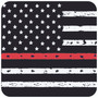 Thin Red Line Flag Trailer Hitch Cover Insert Piece