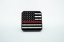 Thin Red Line Flag Trailer Hitch Cover Bundle