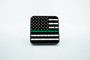 Thin Green Line Flag Trailer Hitch Cover Bundle