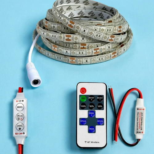 5050 single color LED strip with controller