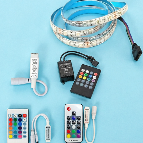 12 volt 5050 RGB LED strip with controller