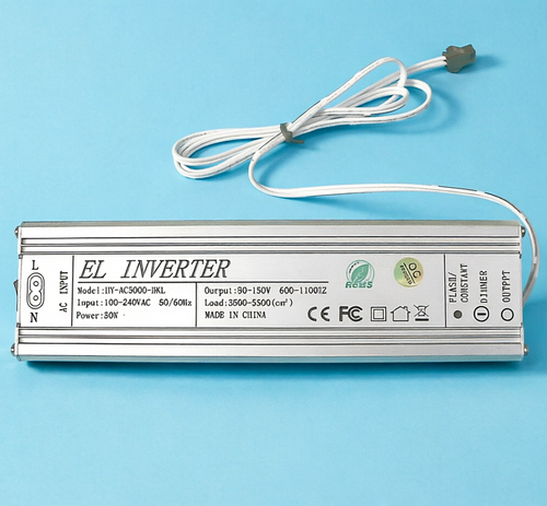 Electroluminescent inverter for A1 size EL panel 100-240VAC