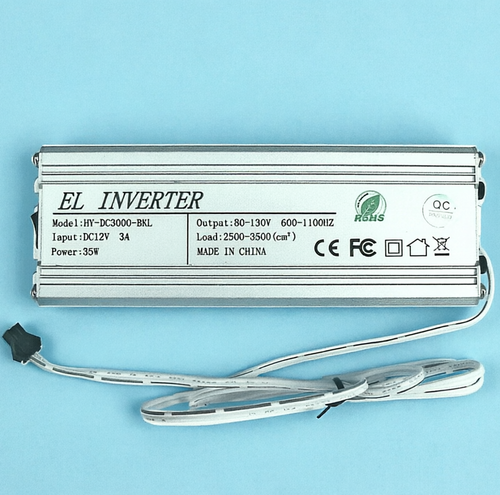 Electroluminescent inverter for A2 size EL panel DC 12 volt
