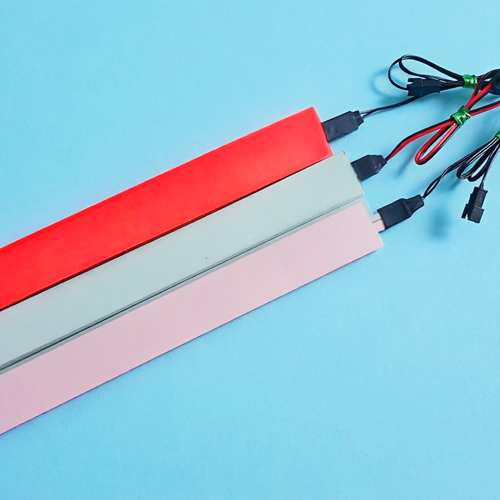 2 ft electroluminescent strip with lead & connector