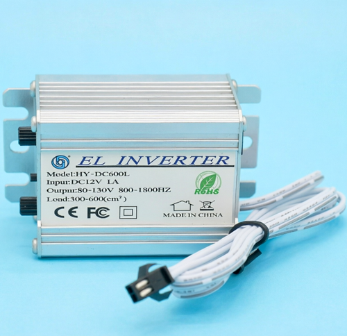 Electroluminescent inverter for A4 size EL panel DC 12 volt