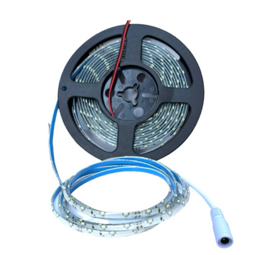 335 side emitting LED strip with lead wires cylindrical connector