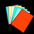 Color electro-luminescent panel with a connector A6 size