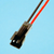 Color electro-luminescent panel with a connector A6 size