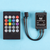 Sound activated RGB LED controller with 20-key remote