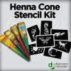 Henna Cone Stencil Kit