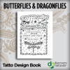 Butterflies & Dragonflies Design Book