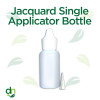 Jacquard applicator bottle with 9mm metal tip for applying henna paste with smooth flow and clean lines