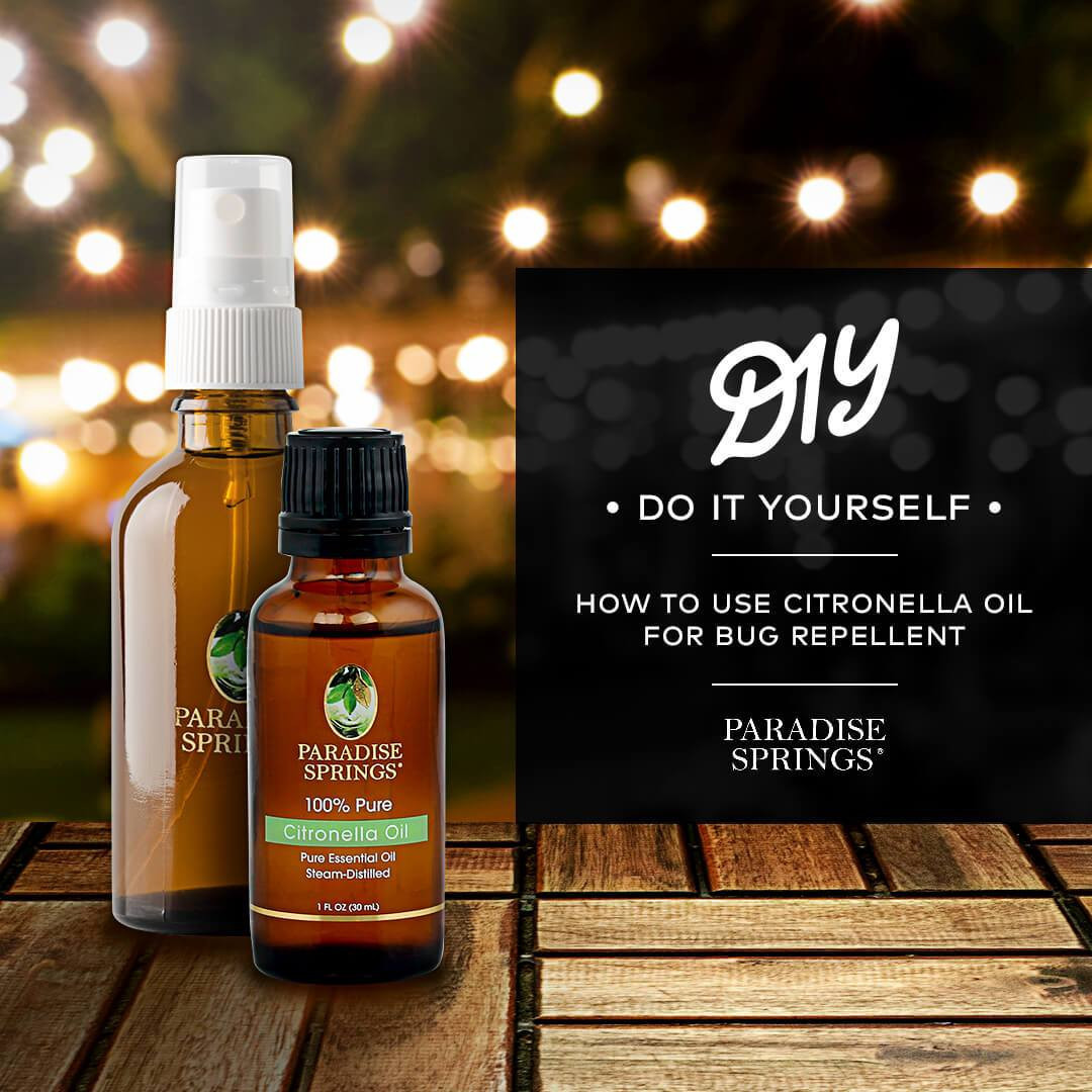 Citronella Oil 1 oz (30ml) | Paradise Springs | Discovery Naturals