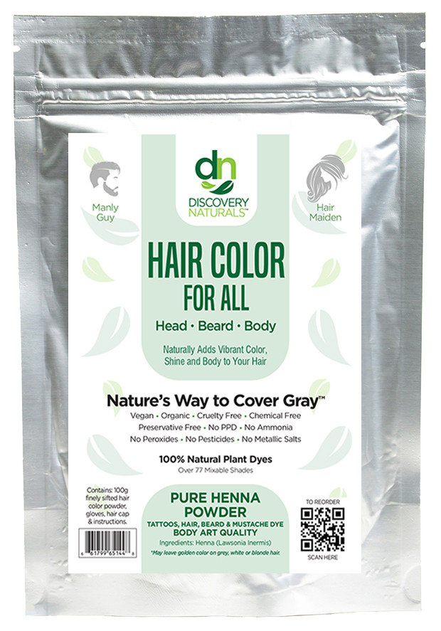 Henna King Pure Henna Hair & Beard Dye | Discovery Naturals​