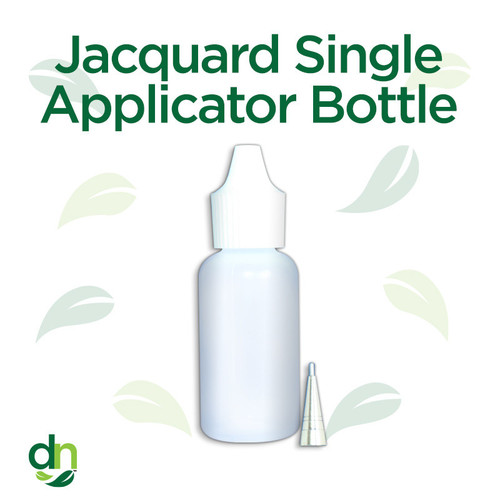 Jacquard applicator bottle with 9mm metal tip for applying henna paste with smooth flow and clean lines