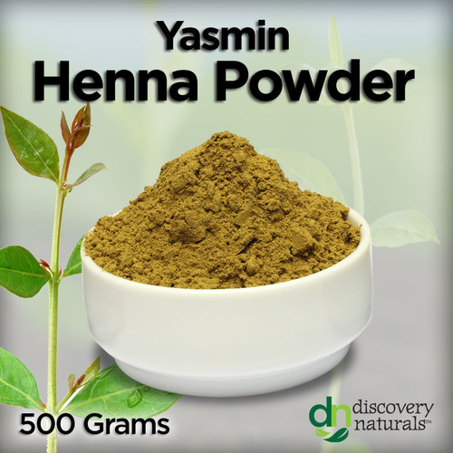 Yasmin henna powder 500g body art grade finely sifted for smooth paste and clean henna tattoo lines