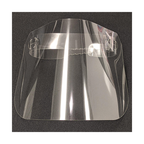 adjustable clear disposable face shield protective barrier