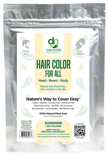 Sunshine Light Blonde Natural Beard Color