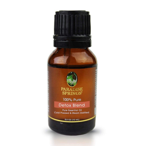 Paradise Springs Detox Blend essential oil 15ml aromatherapy blend for diffusing and fresh clean daily routines