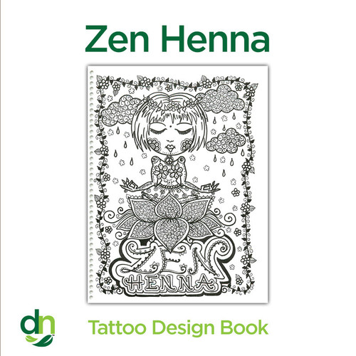 Zen Henna Design Book from Discovery Naturals.