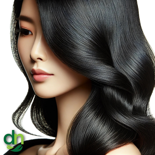 Black 2 Step Process Natural Hair Dye Model by Discovery Naturals.