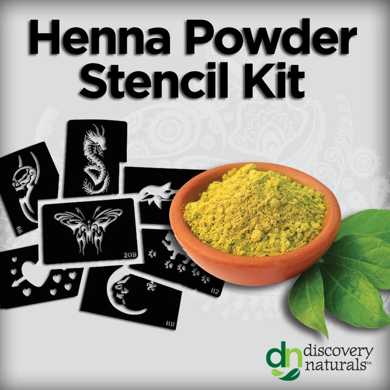 Henna Powder Stencil Kit